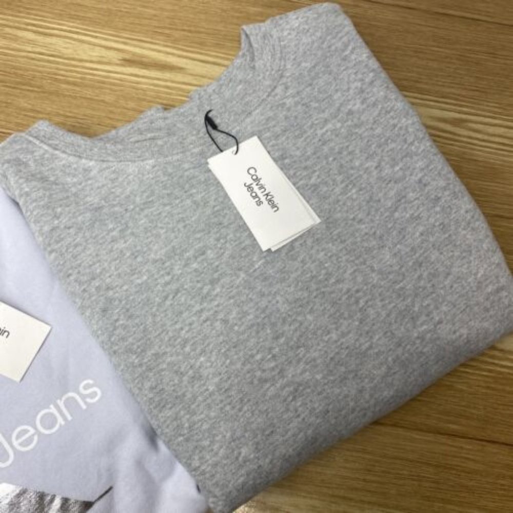 CK Calvin Klein Jeans Sweater Lot of 2 Womens 2X Fleece Pullover Sweatshirt NWT - Picture 8 of 16